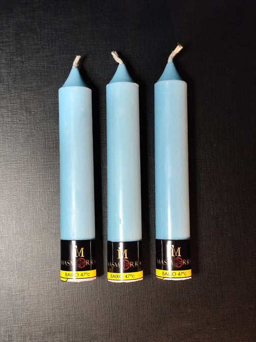 Vela Wax Play - Kit Calor Baixo Fluorescente | 3 un - Cores - Masmorra Velas