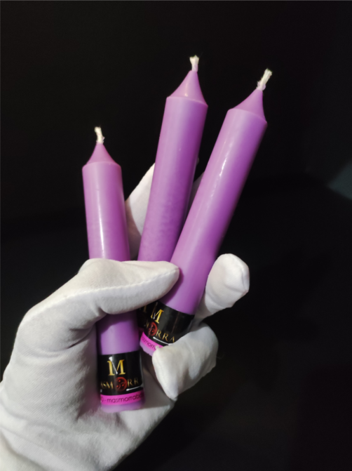 Vela Wax Play - Kit Calor Baixo | 3 un - Masmorra Velas