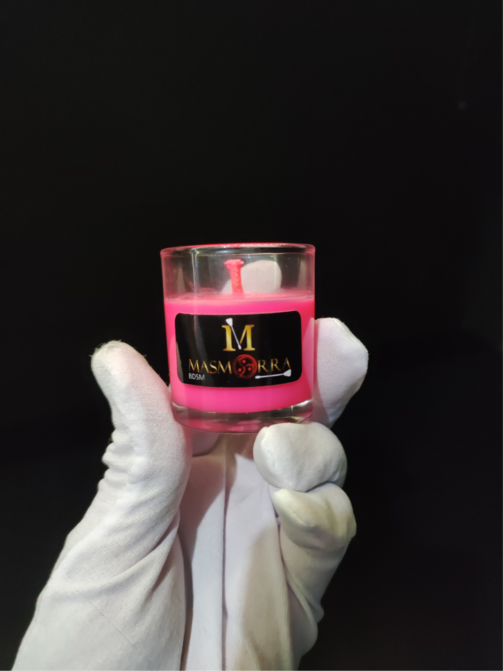 Vela Wax Play Baunilhinha Fluorescente 35g | Calor Leve - Masmorra Velas