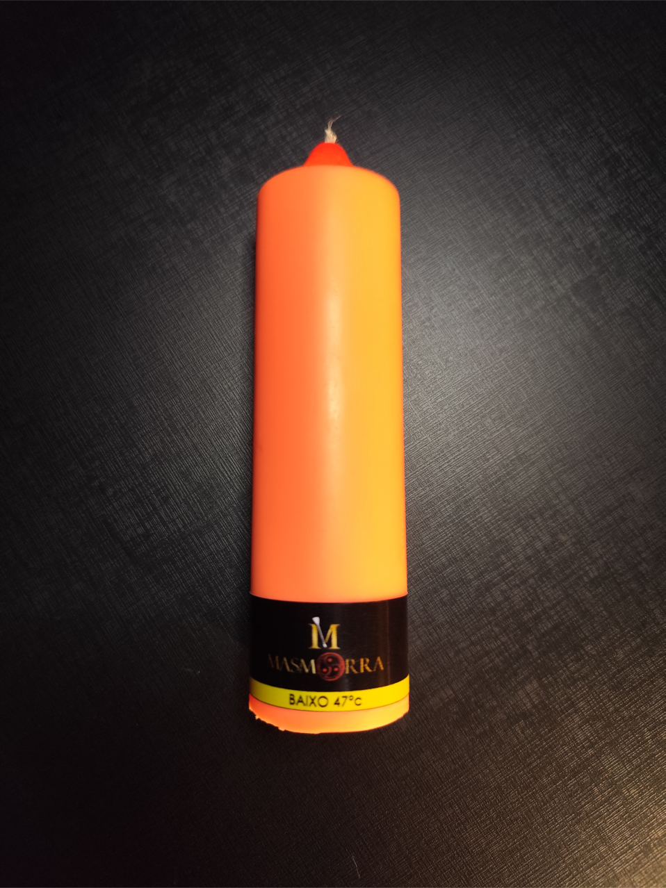 Vela Wax Play Grossa - Fluorescente | Un - 120g - Masmorra Velas