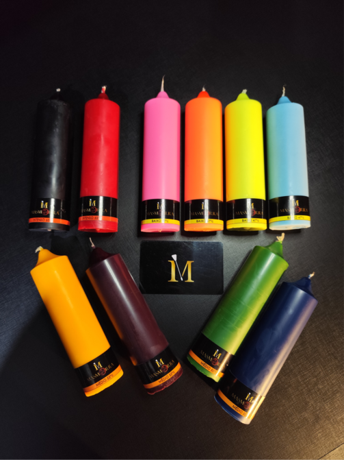 Vela Wax Play Grossas - Kit Premium 10 un - Masmorra Velas