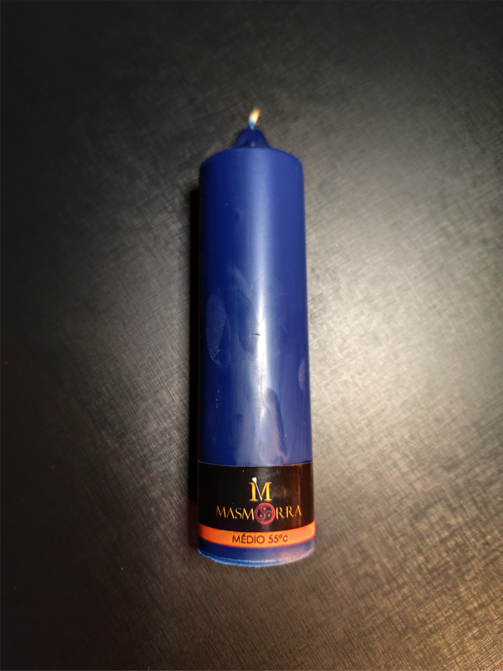 Vela Wax Play Grossa - Kit Calor Médio 4un - Masmorra Velas Premium