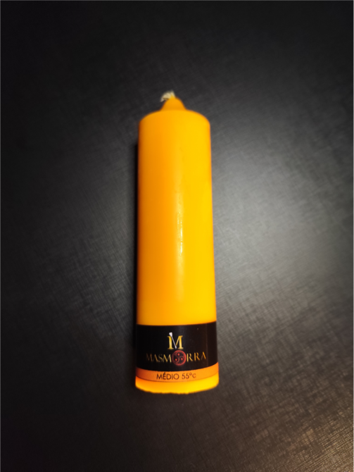 Vela Wax Play Grossa - Kit Calor Médio 4un - Masmorra Velas Premium