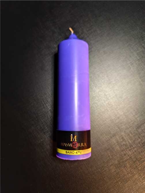 Vela Wax Play Gossa - Calor Baixo | Un. - 120g - Masmorra Velas Premium
