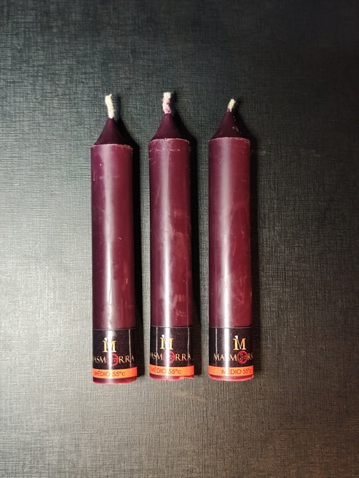 Vela Wax Play - Kit Calor Médio | 3 un - Cores - Masmorra Velas
