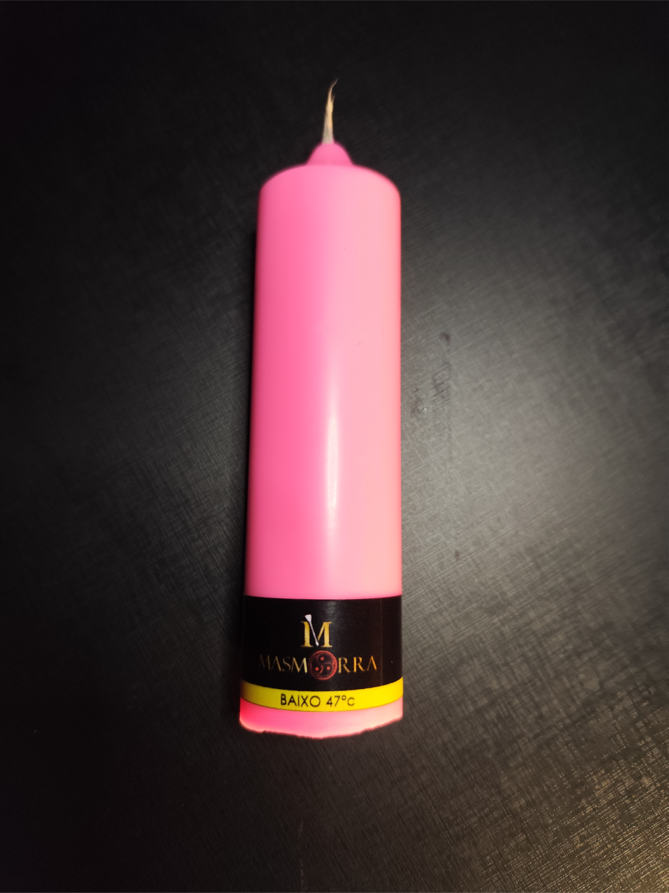 Vela Wax Play Grossa - Kit Fluorescente | 4 un - Masmorra Velas Premium