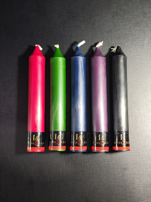 Vela Wax Play - Kit 5 Cores Clássicas - Masmorra Velas