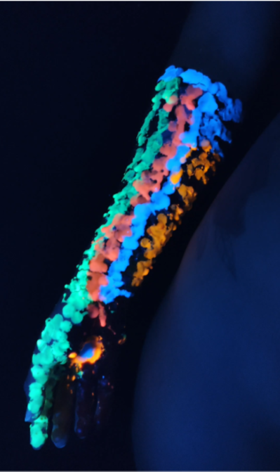 Vela Wax Play - Kit Fluorescente | 4 un - Baixa Temperatura - Masmorra Velas