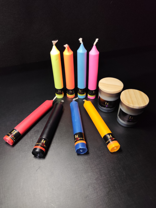 Vela Wax Play - Kit Especialista | 10 un - Todas as Temperaturas - Masmorra Velas