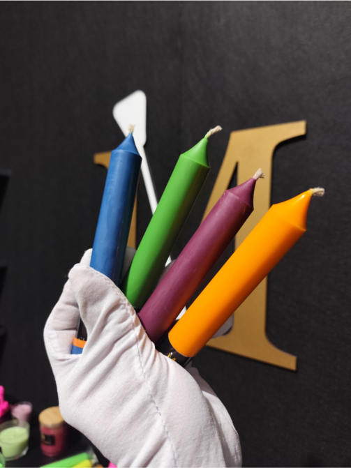 Vela Wax Play - Kit Calor Médio | 4 un - Masmorra Velas