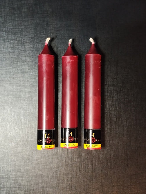 Vela Wax Play - Kit Calor Baixo | 3 un - Masmorra Velas