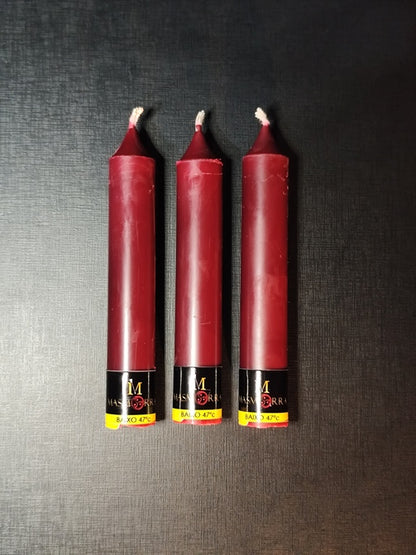 Vela Wax Play - Kit Calor Baixo | 3 un - Masmorra Velas