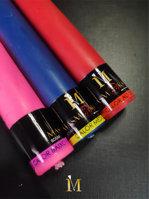 Vela Wax Play - Kit Essencial | 4 Un. - Todas as Temperaturas - Masmorra Velas