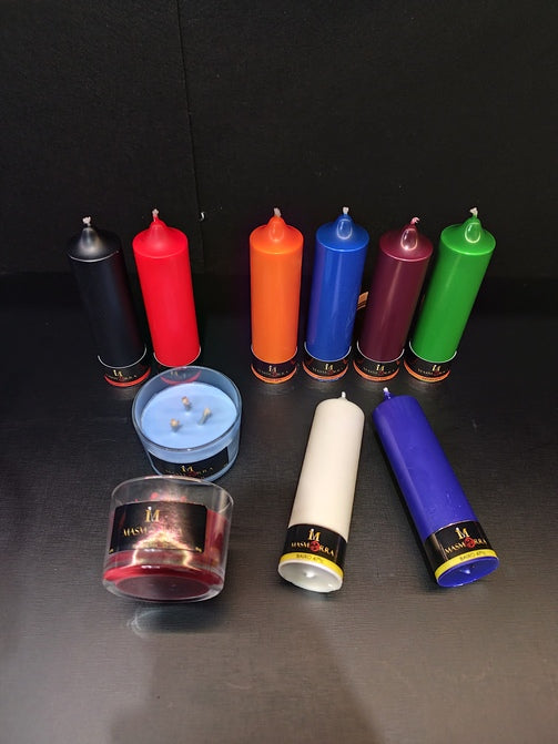 Vela Wax Play - Kit Especialista Grossas - Masmorra Velas