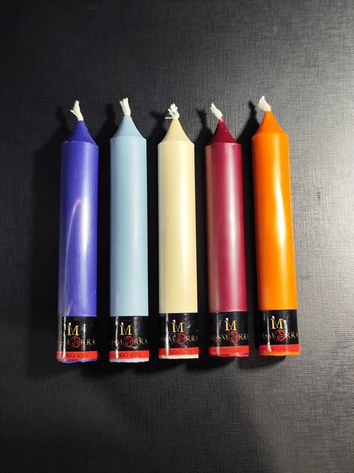 Vela Wax Play - Kit 5 Cores Clássicas - Masmorra Velas