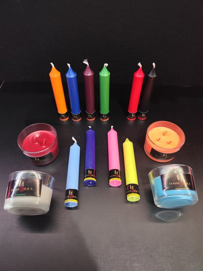 Vela Wax Play - Kit Especialista 10 Velas - Masmorra Velas