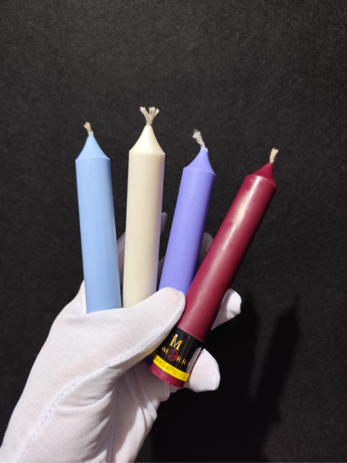 Vela Wax Play - Kit Calor Baixo | 4un - Cores - Masmorra Velas