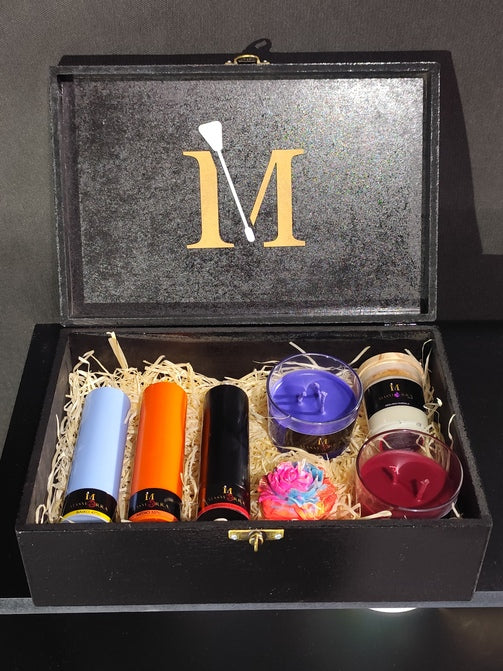 Kit Exclusivo 7 Velas Premium + Caixa Exclusiva - Masmorra Velas
