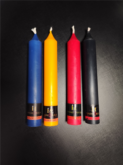 Vela Wax Play - Kit Raiz 4 Velas 40g - Masmorra Velas