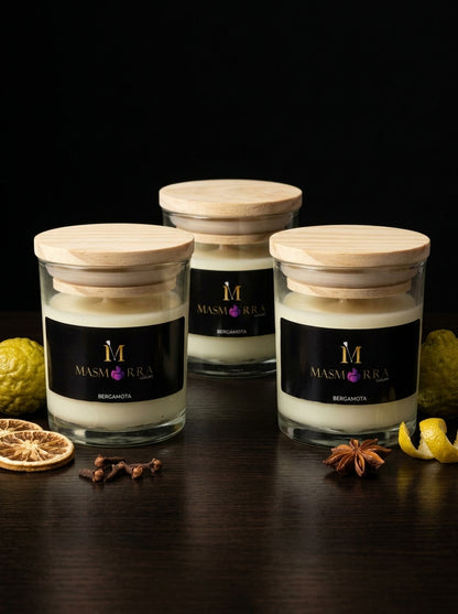 Vela Massagem - Bergamota - 45g Baixa Temperatura - Masmorra Velas