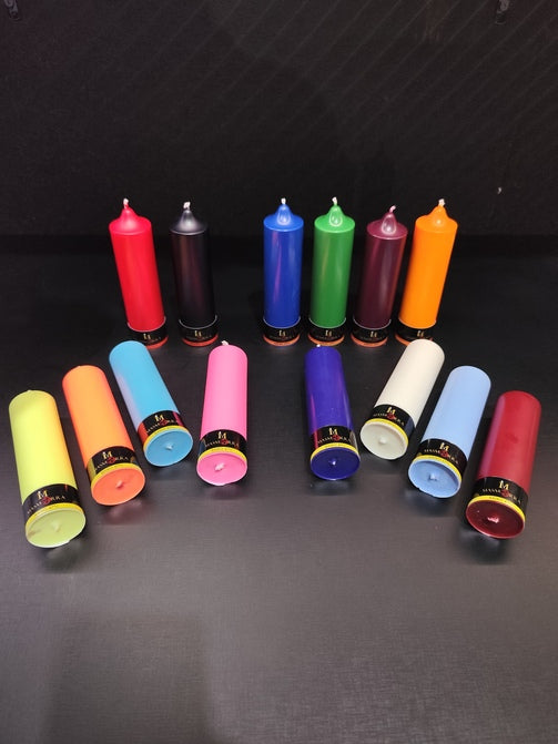 Vela Wax Play Grossas - Kit Premium - Masmorra Velas