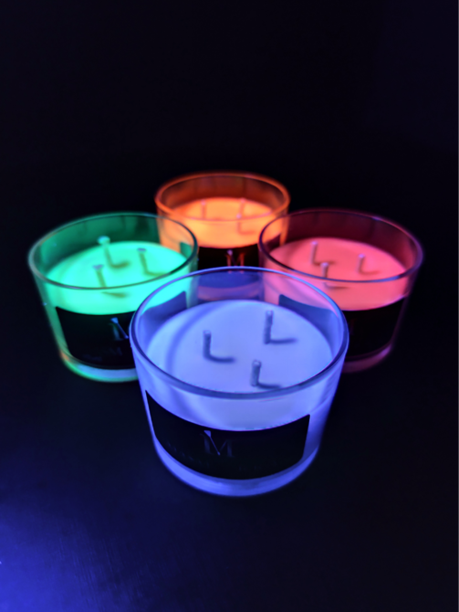 Vela Wax Play - Kit Escorre e Brilha | 4 un - Baixa Temperatura - Masmorra Velas