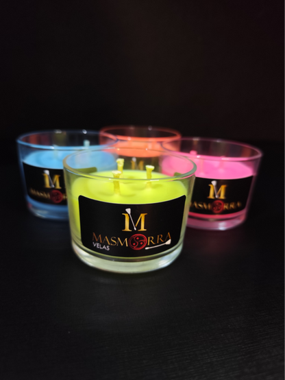 Vela Wax Play - Kit Escorre e Brilha | 4 un - Baixa Temperatura - Masmorra Velas