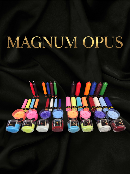 Vela Wax Play - Magnus Opus - Linha Completa - Masmorra Velas