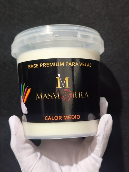 Base Premium para Velas de Wax Play 800g | Calor Médio 55°c - Masmorra Velas