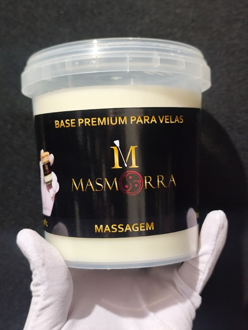 Base Premium para Velas de Massagem 800g | Calor Suave 40°c - Masmorra Velas