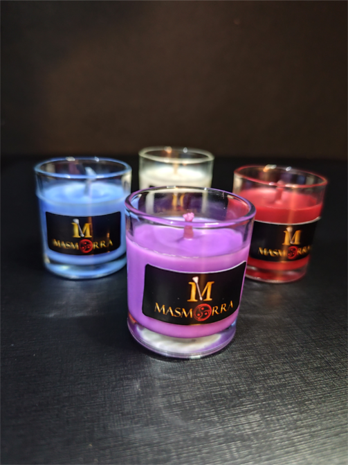 Vela Wax Play Baunilhinha 35g | Kit 4 un. - Baixa Temperatura - Masmorra Velas