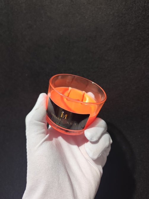 Vela Wax Play Baunilhinha Fluorescente 70g | Calor Leve - Masmorra Velas