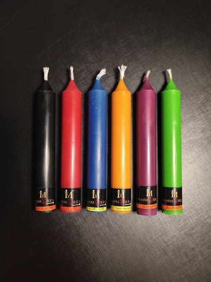 Vela Wax Play - Escolha sua Cor - Kit 3 Unidades - Calor Baixo 47°c