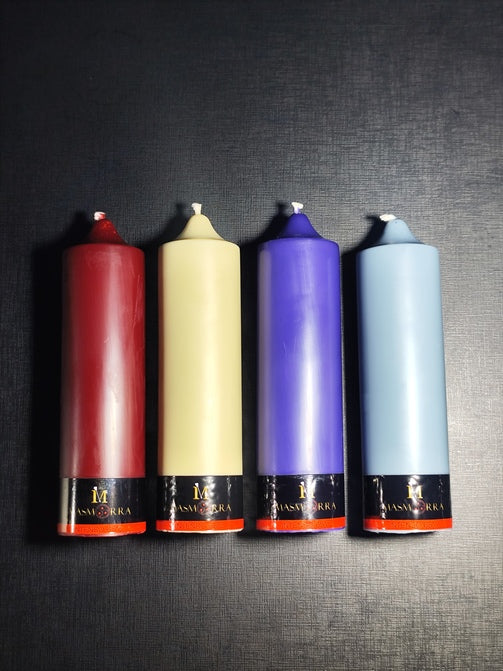 Vela Wax Play Grossas - Calor Intenso |  Kit 4 Un. - Masmorra Velas