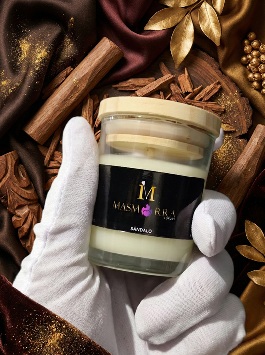 Vela Massagem - Sândalo - 45g Baixa Temperatura - Masmorra Velas