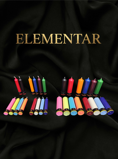 Kit Elementar | 28 Velas Wax Play Palito - Masmorra Velas