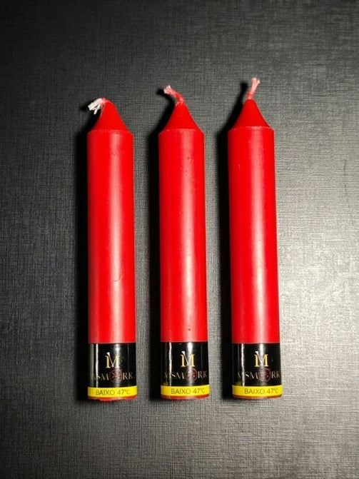 Vela Wax Play - Kit Calor Baixo | 3 un - Masmorra Velas