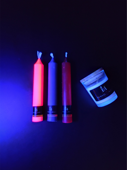 Vela Wax Play - Kit Essencial | 4 Un. - Todas as Temperaturas - Masmorra Velas