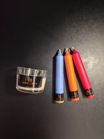 Vela Wax Play - Kit Experiência | 4 un - Masmorra Velas