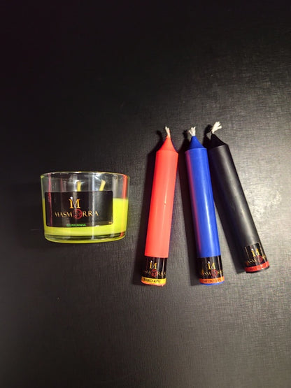Vela Wax Play - Kit Experiência | 4 un - Masmorra Velas