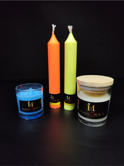 Vela Wax Play - Kit Leveza | 4 un - Baixa Temperatura - Masmorra Velas