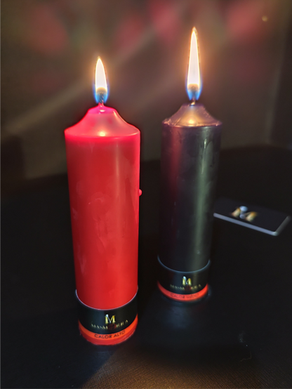 Vela Wax Play GROSSAS - Kit Calor Intenso | 2 un - Masmorra Velas