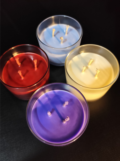 Vela Wax Play - Kit Escorre Prazzer | 4 un - Baixa Temperatura - Masmorra Velas